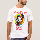 Felix World's #1 Pap Shirt (Voorkant)