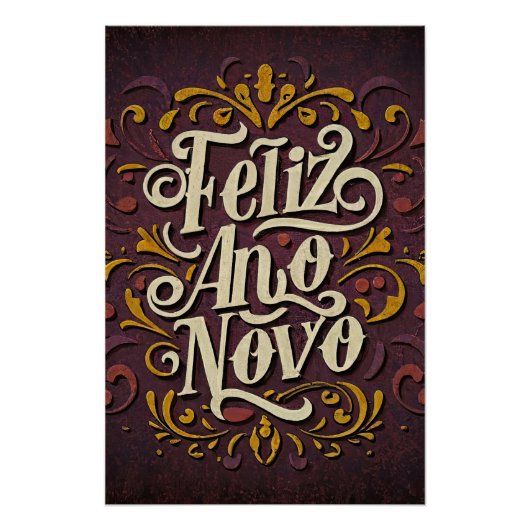 Feliz Ano Novo Perfect Poster (Voorkant)
