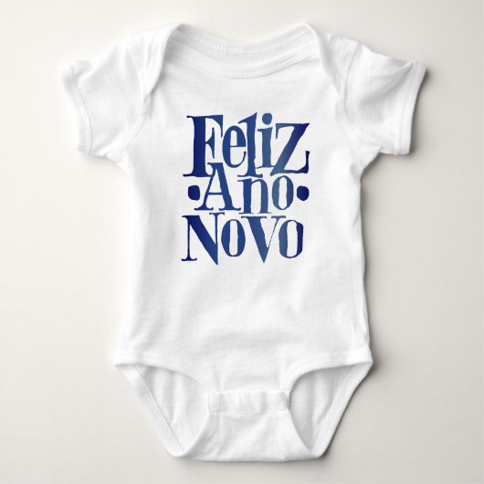 Feliz Ano Novo Romper (Voorkant)