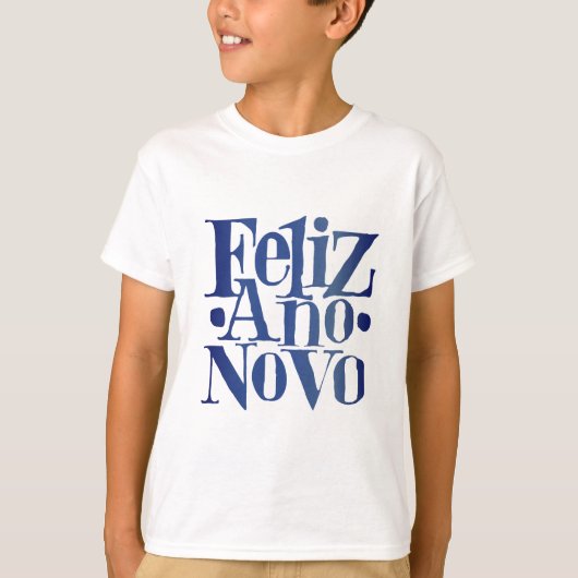 Feliz Ano Novo T-shirt (Voorkant)
