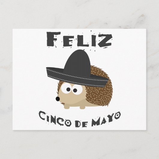 Feliz Cinco De Mayo Hégel Briefkaart (Voorkant)