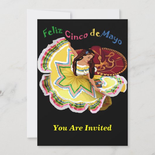 Feliz Cinco de Mayo Kaart (Voorkant)