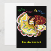 Feliz Cinco de Mayo Kaart (Voorkant / Achterkant)