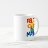 Feliz Cinco de Mayo koffie mok (Voorkant rechts)
