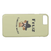 Feliz Cinco De Mayo Monkey Case-Mate iPhone Case (Achterkant (Horizontaal))
