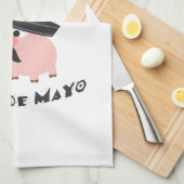 Feliz Cinco De Mayo - Pig Theedoek (Quarter Fold)