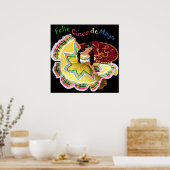 Feliz Cinco de Mayo Print (Keuken)