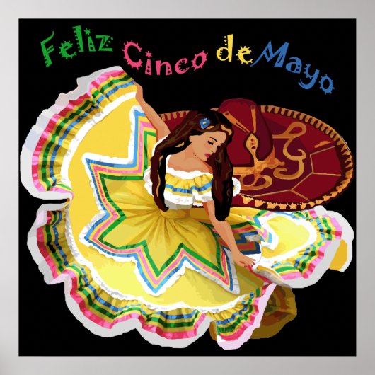 Feliz Cinco de Mayo Print (Voorkant)