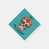 Feliz Cinco de Mayo. suikerschedel Servet (Hoek)