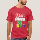 Feliz Cinco de Mayo T-shirt (Voorkant)