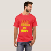Feliz Cinco De Mayo T-shirt (Voorkant volledig)