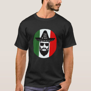Feliz Cinco Mayo Sombrero Mexico - Vlag zonnebril T-shirt