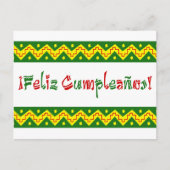 feliz cumpleanos arriba briefkaart (Voorkant)
