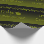 feliz cumpleanos arriba cake cadeaupapier (Hoek)