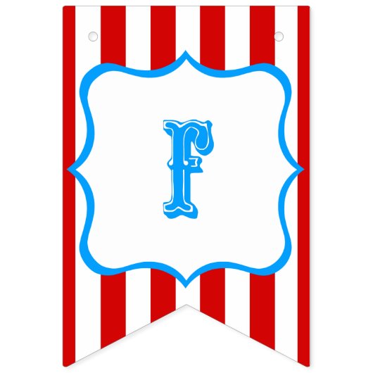 Feliz Cumpleaños bandera - Circo Vlaggetjes (Eerste vlag)