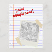Feliz Cumpleanos Briefkaart (Voorkant)