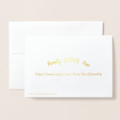 Feliz Cumpleaños Elegant Spain Happy Birthday Folie Kaarten (Met envelop)