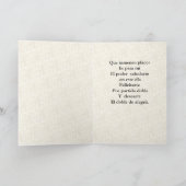 Feliz Cumpleaños Engelse Dia San Valentin Femenino Kaart (Binnen)