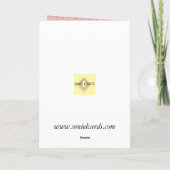 Feliz Cumpleaños Femenino Kaart (Achterkant)