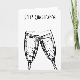 Feliz Cumpleaños / Gelukkige Verjaardag Spaans Kaart