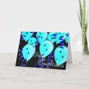 **FELIZ CUMPLEANOS*-HAPPY BIRTHDAY SPANISH KAART