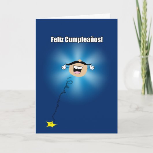 Feliz Cumpleanos, het Grappige Wenskaart van de Kaart (Voorkant)