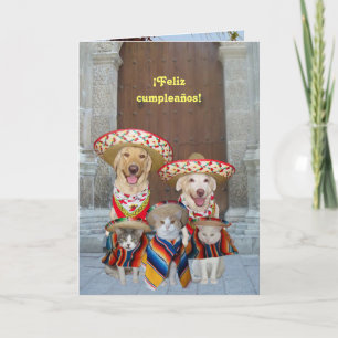 Feliz cumpleaños! kaart