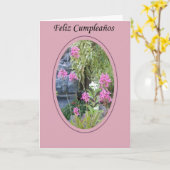 Feliz Cumpleaños Kaart (Gele Bloem)