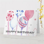 FELIZ CUMPLEAÑOS KAART (Gele Bloem)