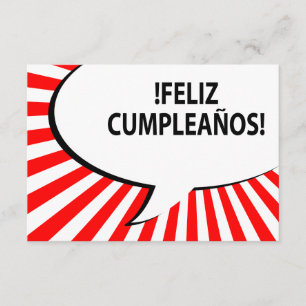 feliz cumpleanos komische zeepbel kaart