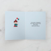 Feliz Cumpleaños mi pequeñoheld Kaart (Binnen)