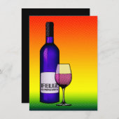 feliz cumpleanos salud kaart (Voorkant / Achterkant)