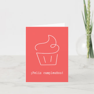 © Feliz cumpleaños!, Spaanse verjaardag Kaart