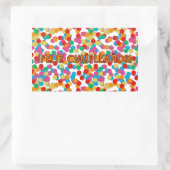 Feliz cumpleaños, Spaanse verjaardag Rechthoekige Sticker (Tas)