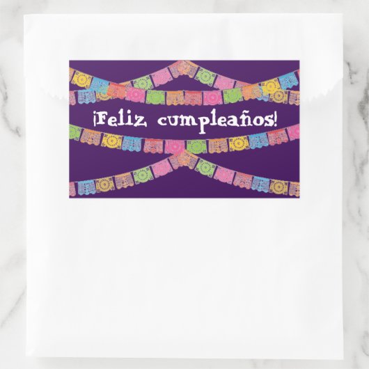 Feliz Cumpleanos Sticker (Tas)