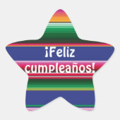Feliz Cumpleanos Sticker (Voorkant)