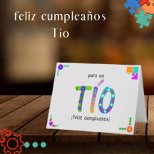 Feliz Cumpleaños Tío Whimsical