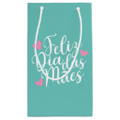 Feliz Dia Das Mães Happy Moederdag | Gift Bag Klein Cadeauzakje (Achterkant)