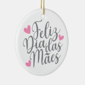 Feliz Dia Das Mães Happy Moederdag | ORNAMENT (Rechts)