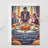 Feliz Dia de Accion de Gracias Kaart (Achterkant)