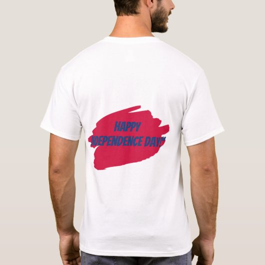 ¡Feliz Dia de la Independencia!" T-shirt (Achterkant)