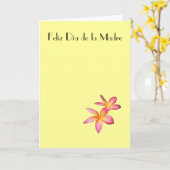 Feliz Dia DE La Madre 11 Kaart (Gele Bloem)