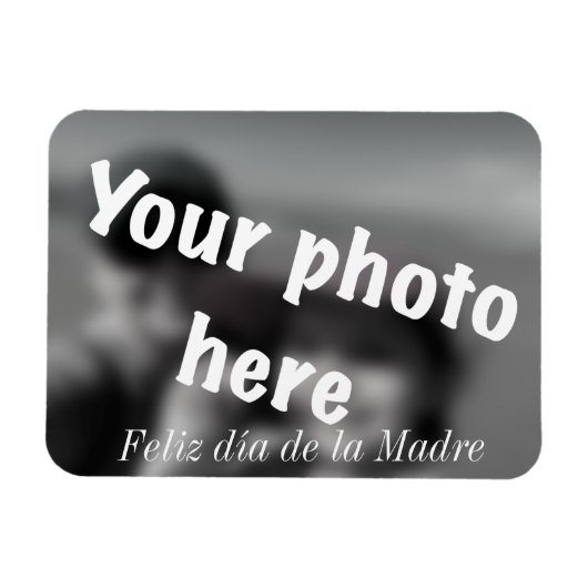 Feliz día de la Madre Magneet (Horizontaal)