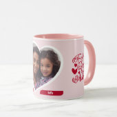 Feliz Dia De La Madre Moederdag Foto Mok (Voorkant rechts)