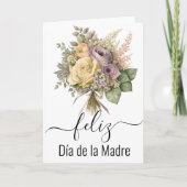 Feliz día de la madre Moederdag Spaans Kaart (Voorkant)