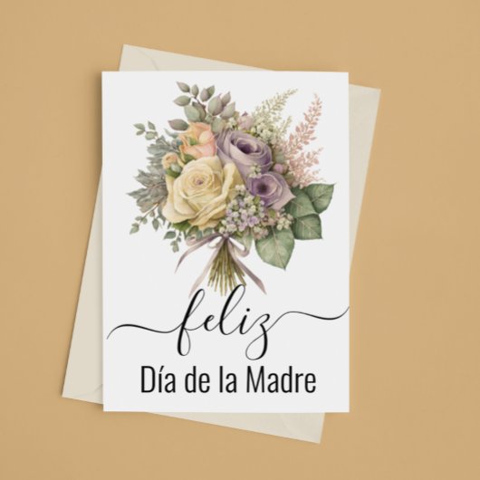 Feliz día de la madre Moederdag Spaans Kaart