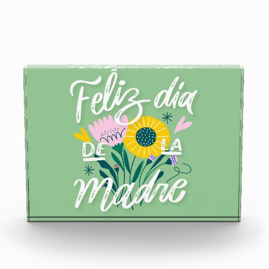 Feliz Dia De La Madre Photo Block Fotoblokken (Voorkant)