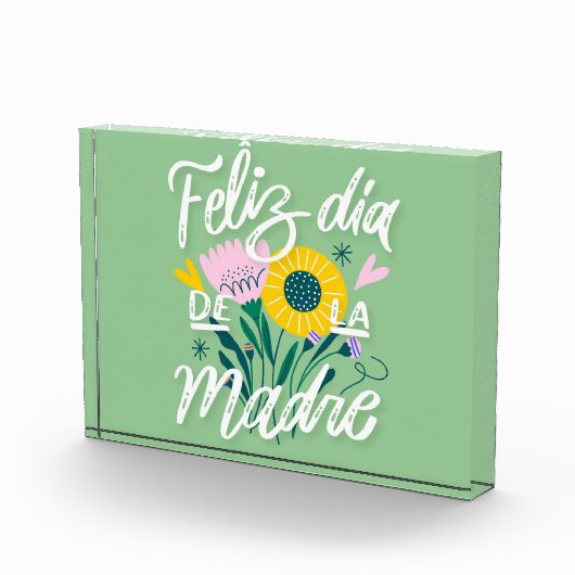 Feliz Dia De La Madre Photo Block Fotoblokken (Rechts)