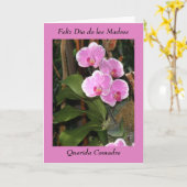 Feliz Dia de las madres Comadre Kaart (Gele Bloem)