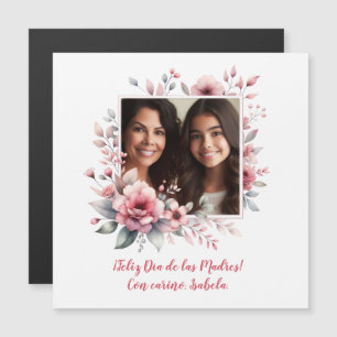 Feliz Dia De Las Madres Con Foto Magnetische Kaart
